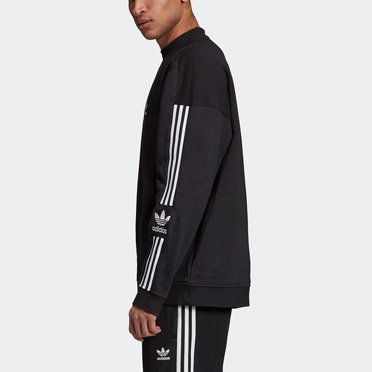 adidas originals Lock Up 3-stripes Sweatshirt Men Black ED6121
