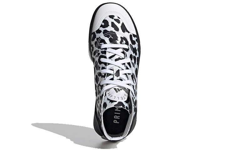 (WMNS) adidas Stella McCartney x Treino Mid 'Leopard Print - White' FY1179