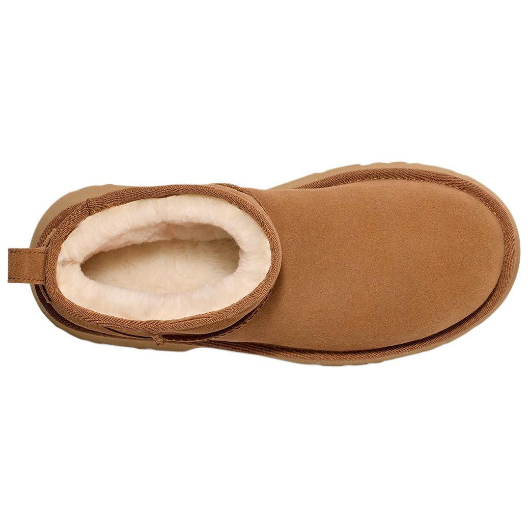 (WMNS) UGG Classic Ultra Mini New Heights 'Chestnut' 1158311-CHE