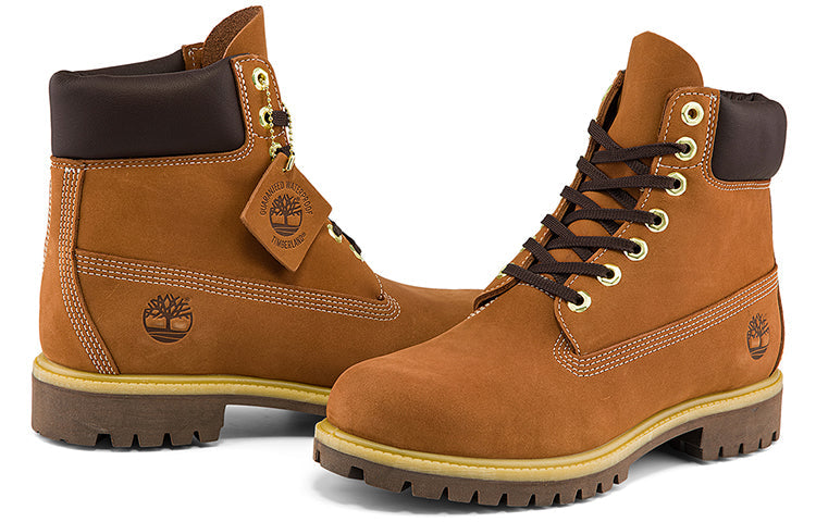 Timberland 6 Inch Premium Waterproof Boot 'Rust Suede' A2JC7