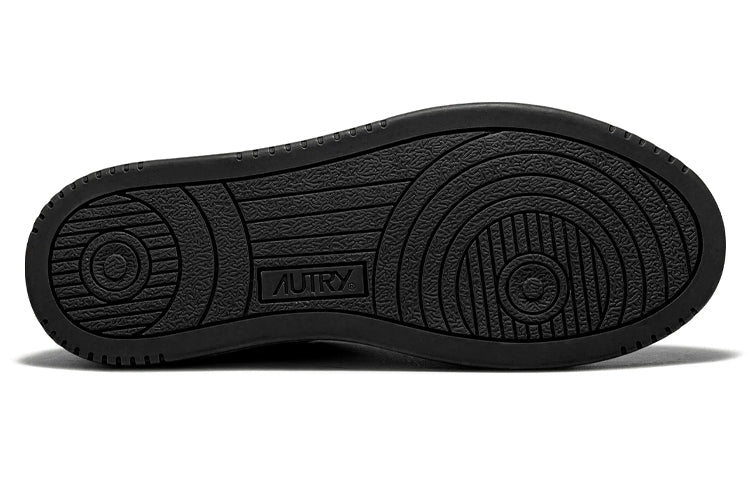 Autry Medalist Leather Low 'White Black' AULM-BB43