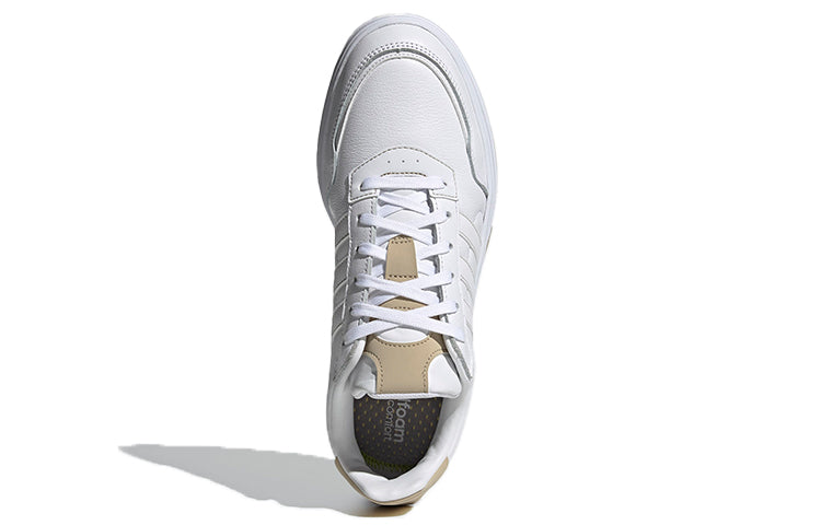 adidas neo Courtmaster 'White Brown' FY8140