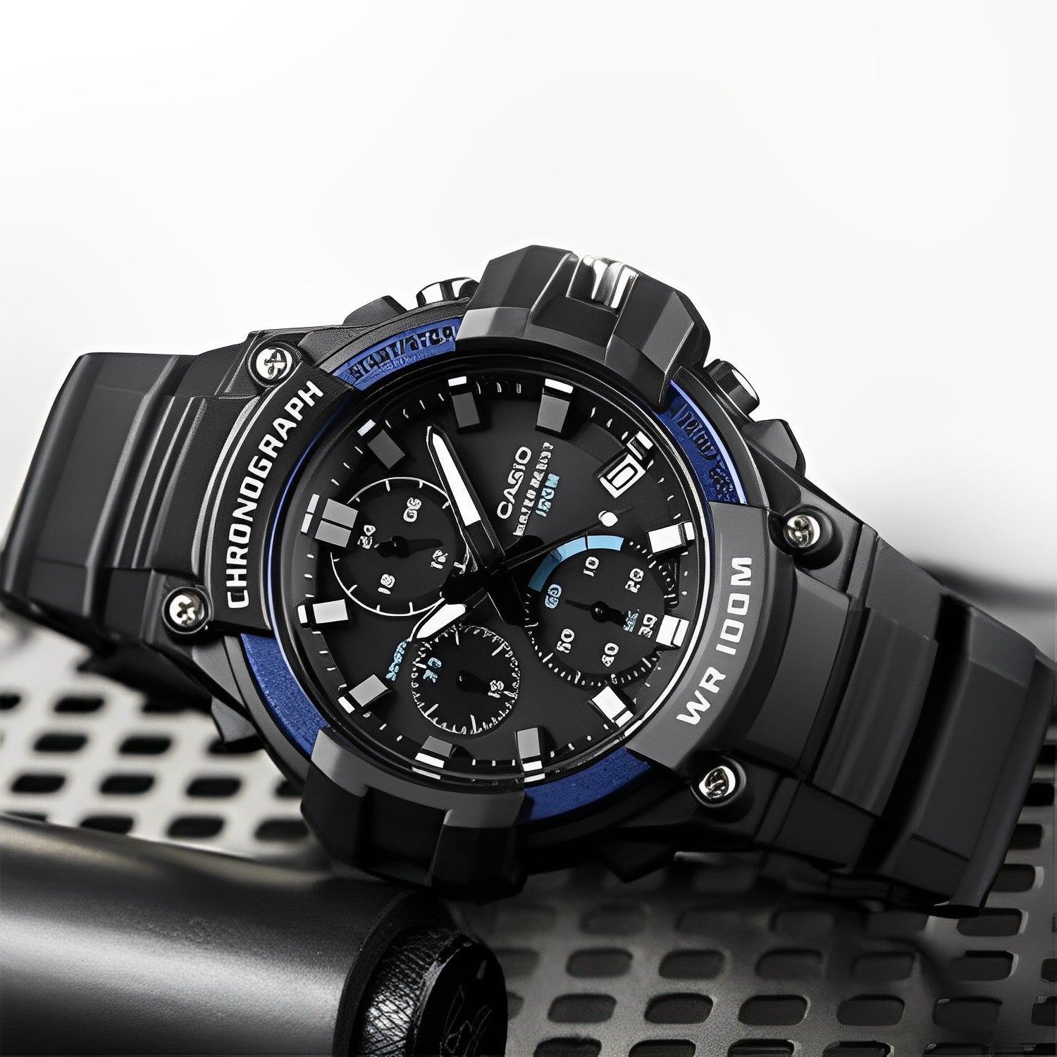 CASIO Classical Sports Waterproof Men Mens Black Analog MCW-110H-2A