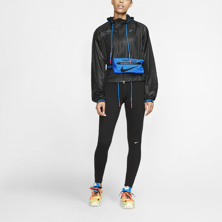 (WMNS) Nike x Off-White Jacket 'Black Blue' BV8039-010