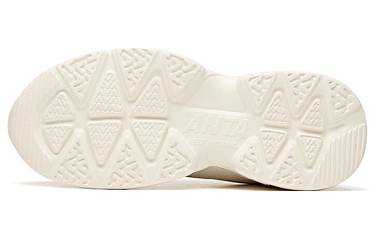 (WMNS) ANTA Life Series Sneakers 'Ivory White' 122038822-2