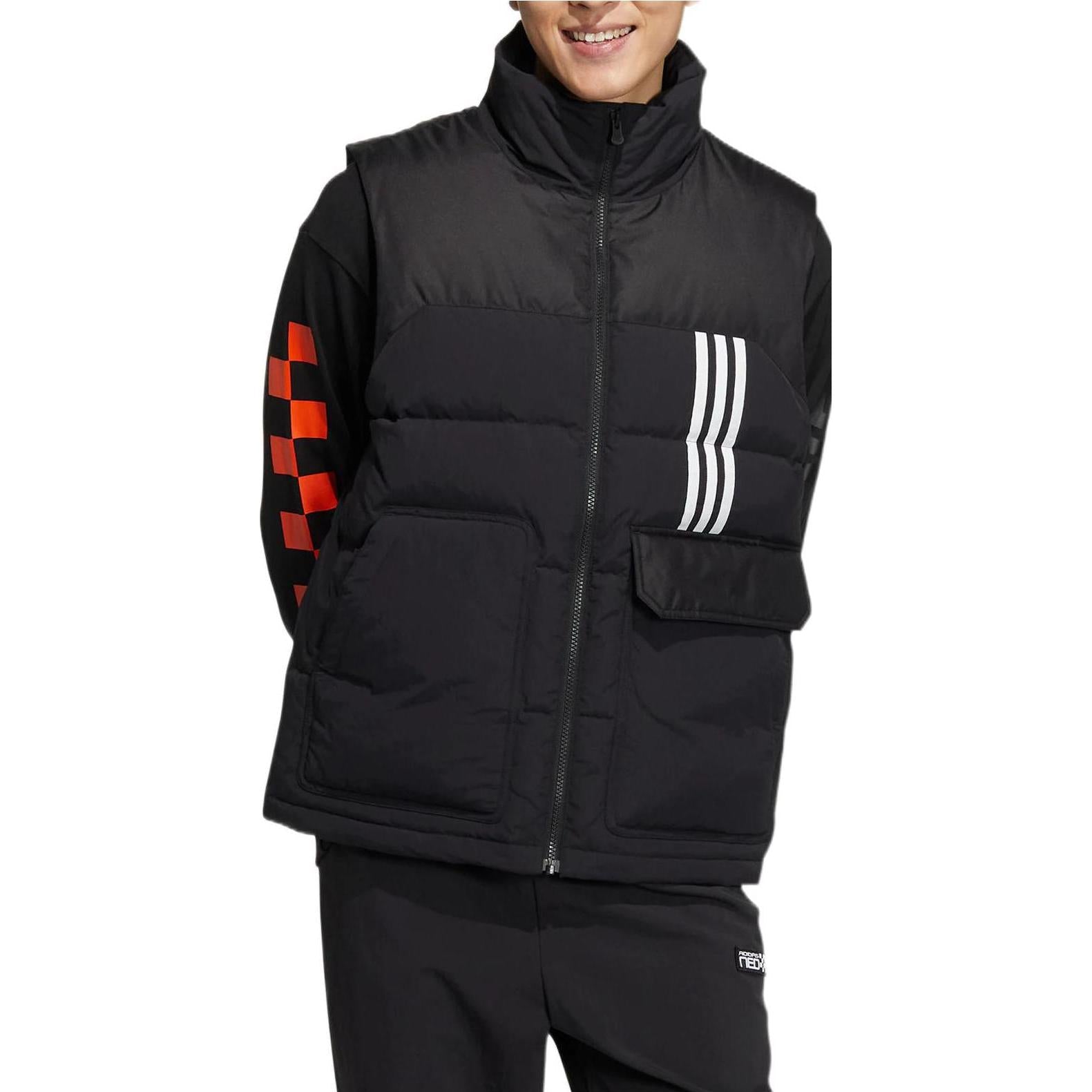 adidas Util Down Vests 'Black' HN4776