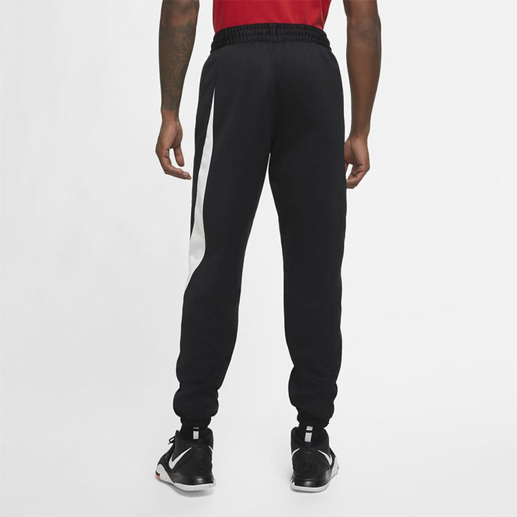 Nike MENS Fleeced Big Hook Casual Ankle Banded Pants Black CK6613-010