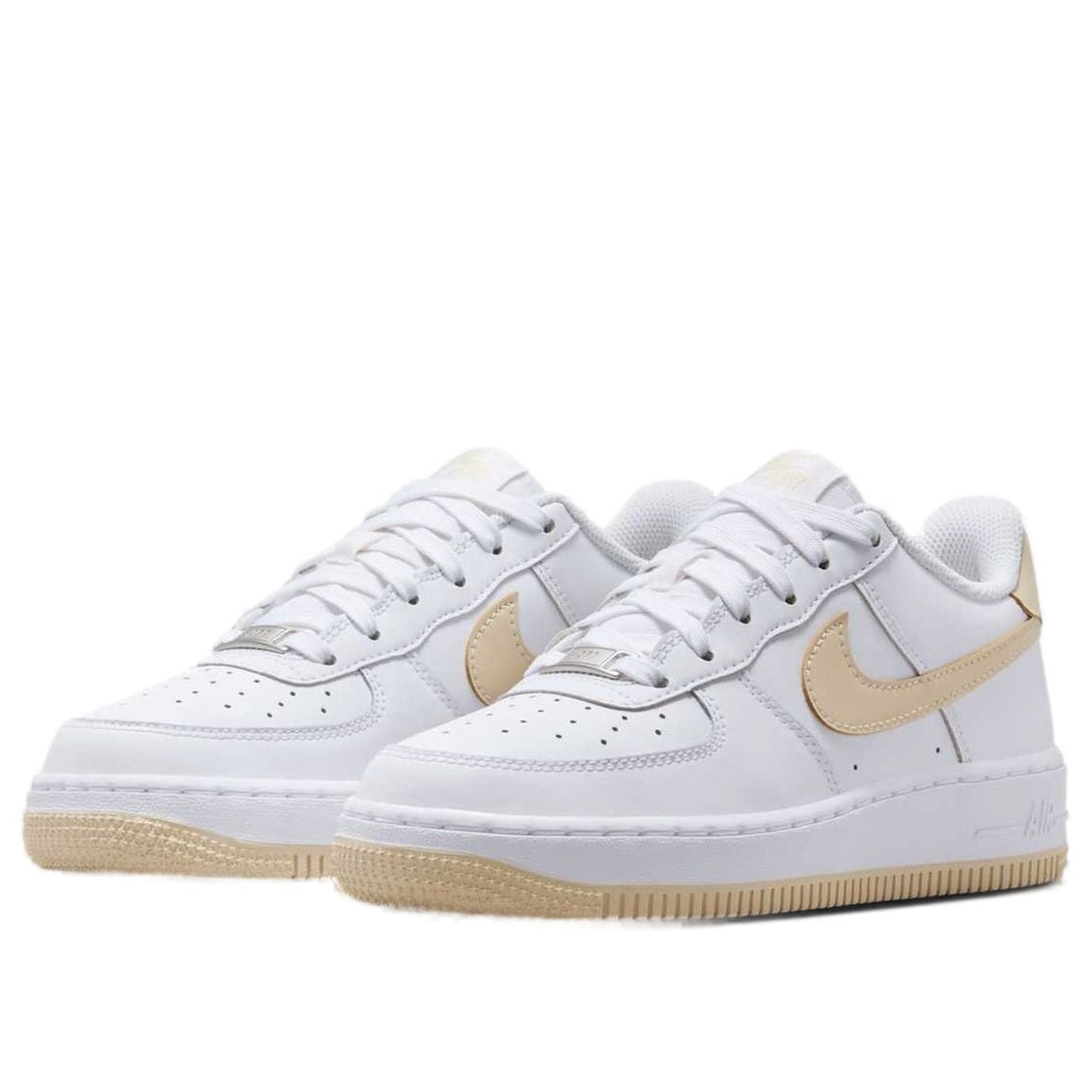 (GS) Nike Air Force 1 'White Light Khaki' FV5948-118