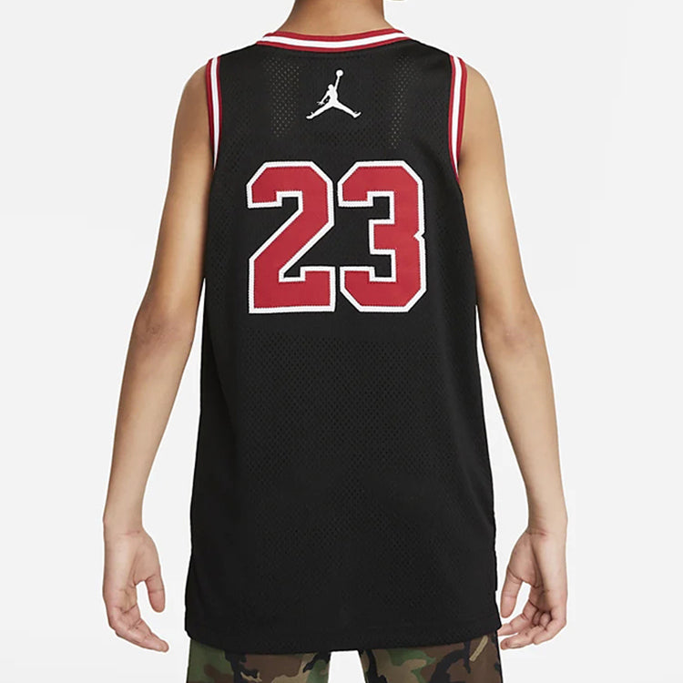 (GS) Air Jordan Tanktop 'Black' DO1968-010