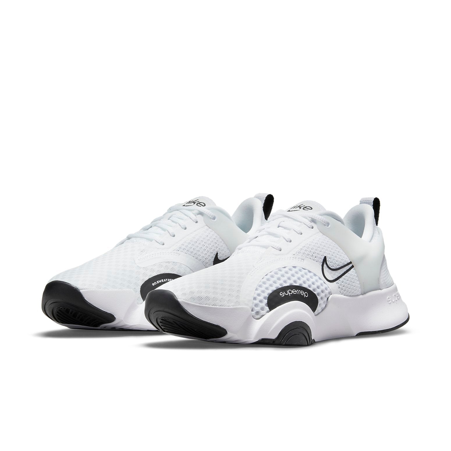 (WMNS) Nike SuperRep Go 2 'White Pure Platinum Black' CZ0612-100