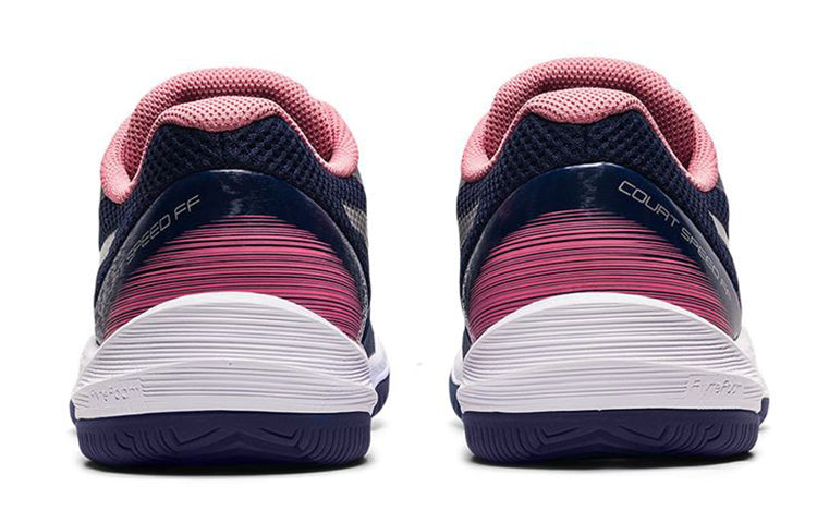 (WMNS) ASICS Court Speed FF 'Peacoat Pure Silver' 1042A080-403