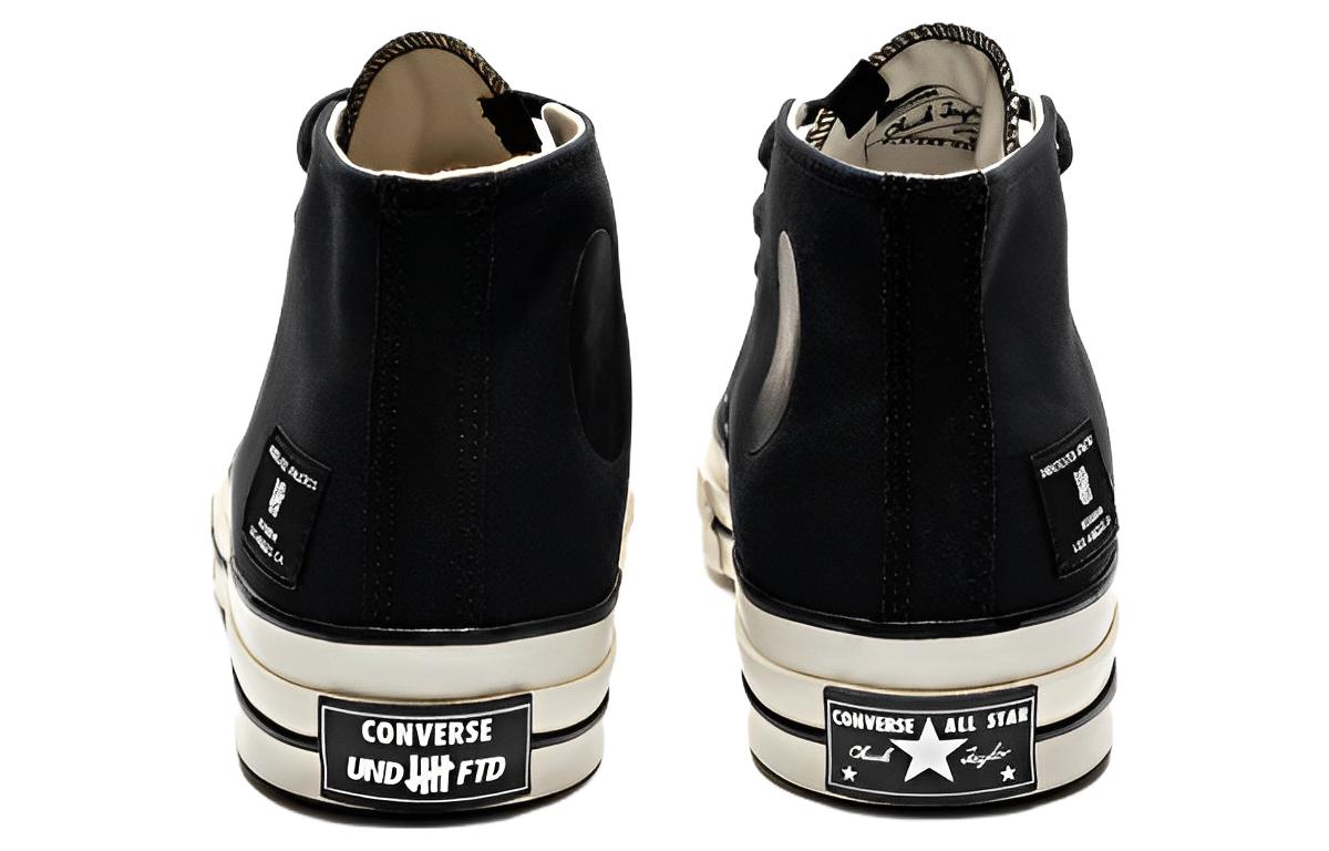 Converse x UNDEFEATED 1970s Mid 'Black White' A00673C