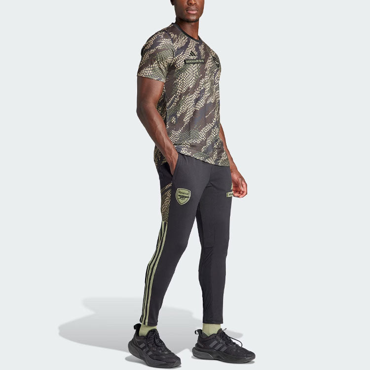 adidas x Maharishi Arsenal Jersey Asia Sizing 'White Green Brown' IN4752