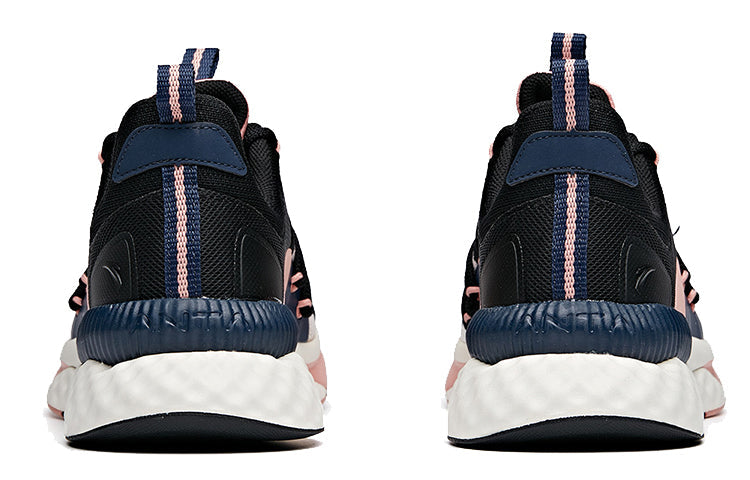 (WMNS) ANTA Low-Top Running Shoes 'White Black Pink' 12935550-3