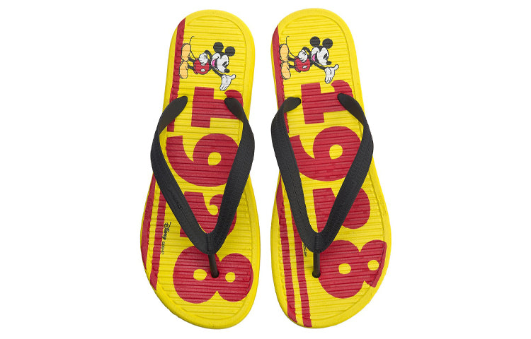 Li-Ning x Disney LN Floper Sandals Black/Yellow AGAP003-2