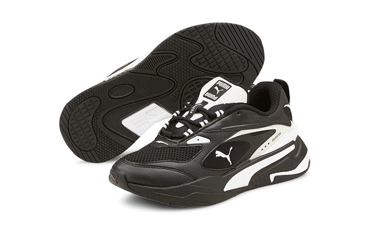 PUMA Rs-Fast Kids' Running Shoes White/Black 375696-05