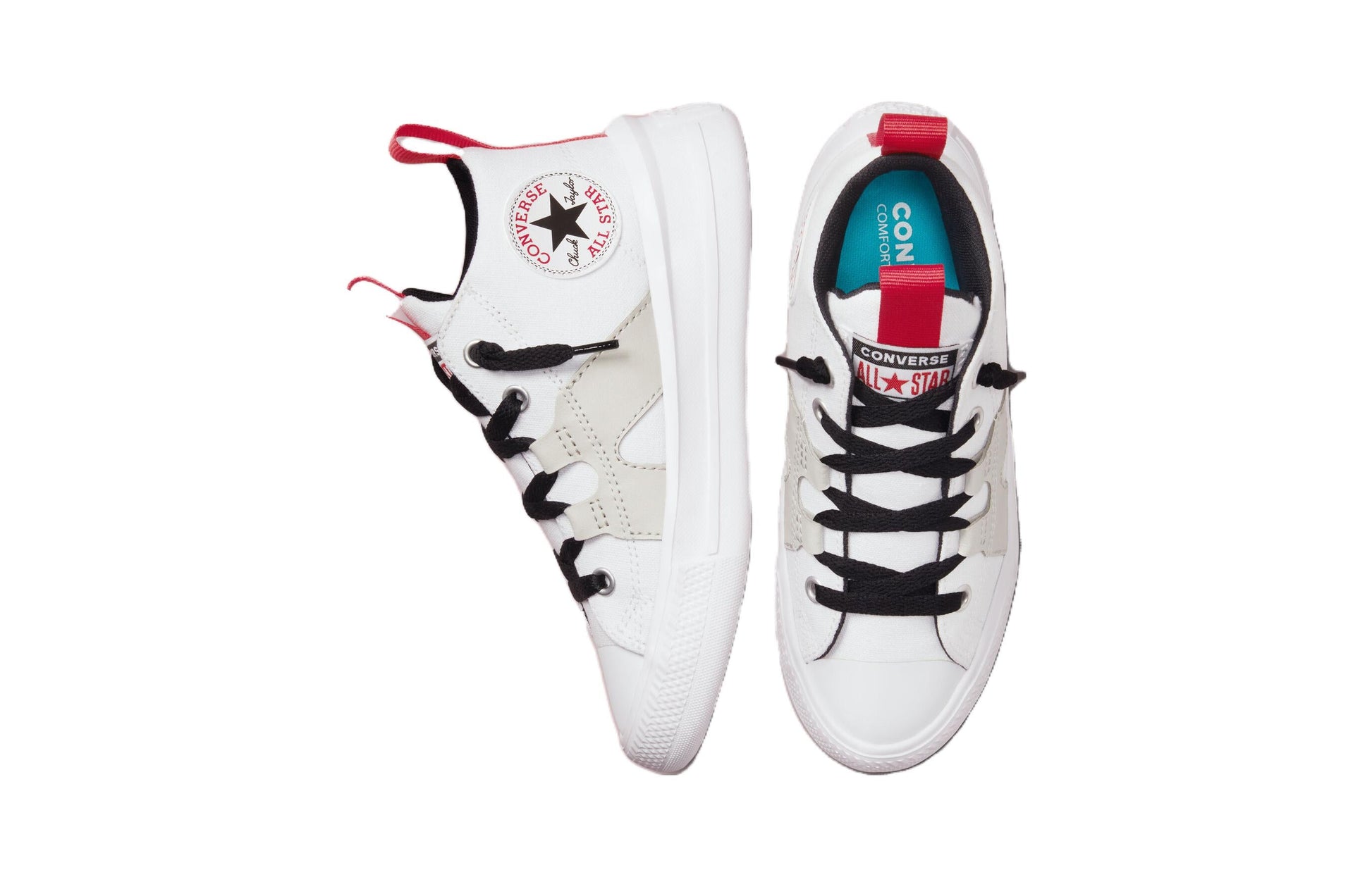 (PS) Converse Chuck Taylor All Star Ultra Color Pop Easy-On Mid Top 'White' 372837C