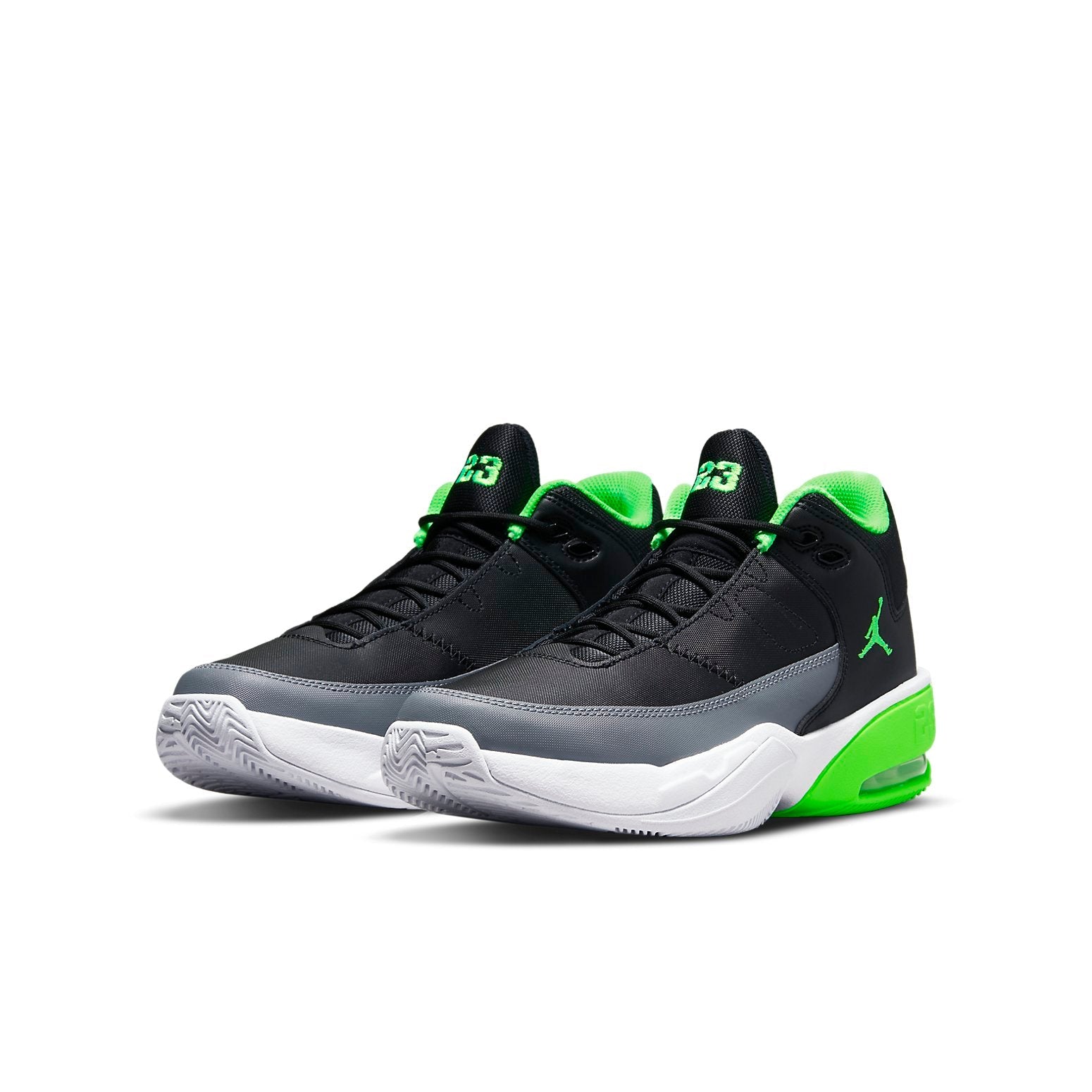 (GS) Air Jordan Max Aura 3 'Black Green Strike' DA8021-003
