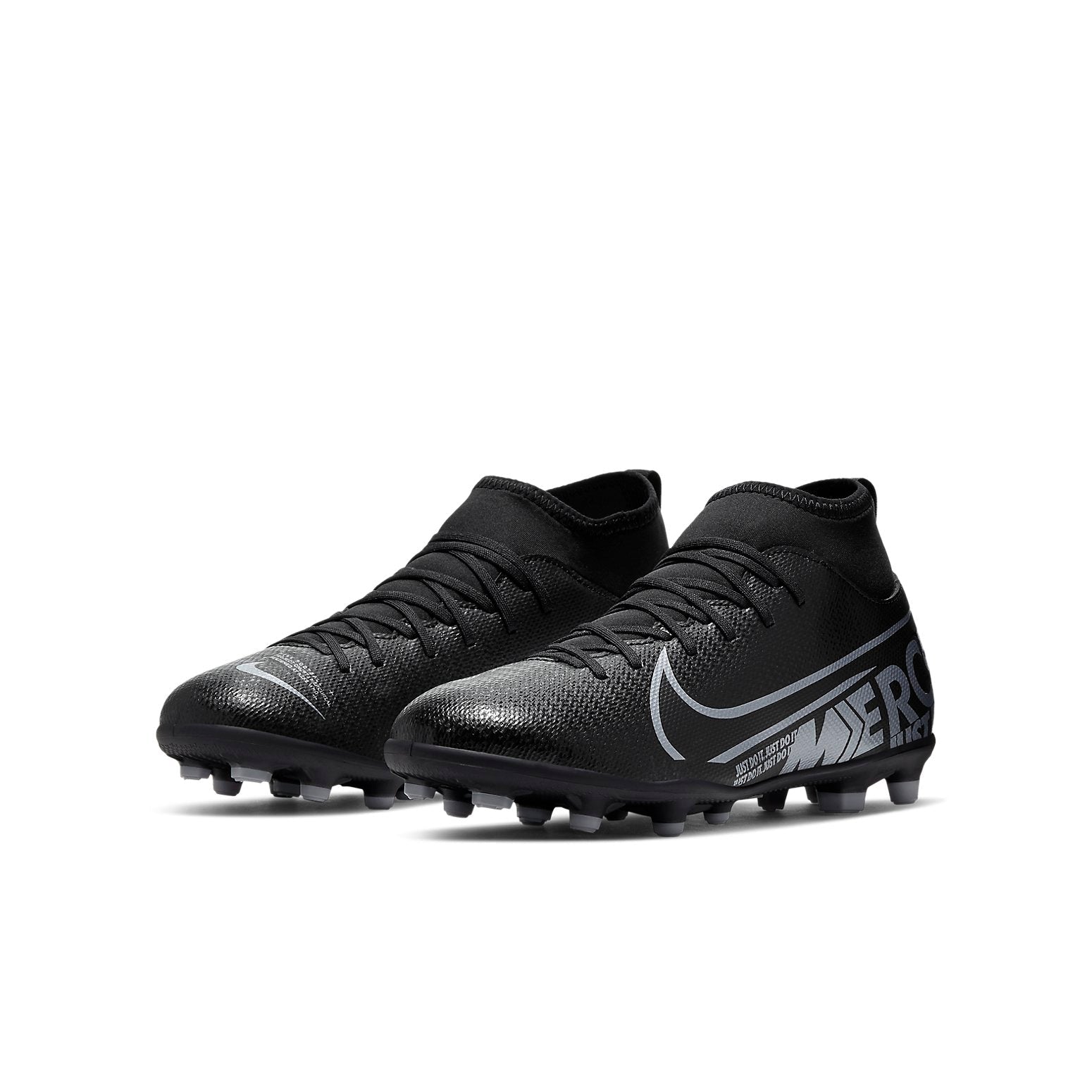 (GS) Nike JR Mercurial Superfly 7 Club MG 'Black White' AT8150-001