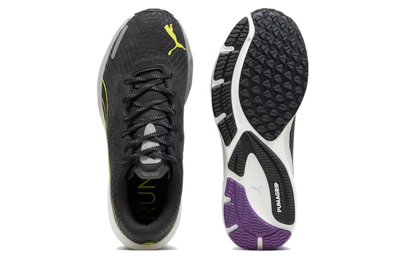 (WMNS) PUMA Velocity Nitro 2 GORE-TEX 'Black Yellow Burst' 377508-04