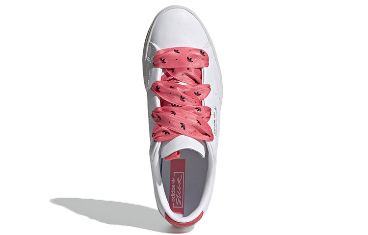 (WMNS) adidas originals Sleek White/Pink FY6679
