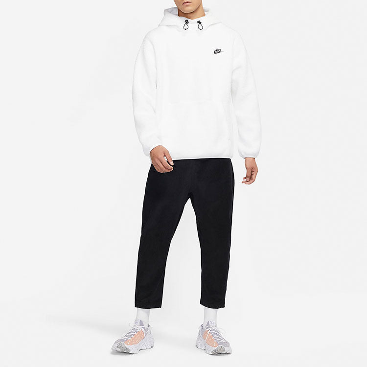 Nike Sportswear Sport Casual Sports Breathable Fleece Pullover 'White' DD5014-100