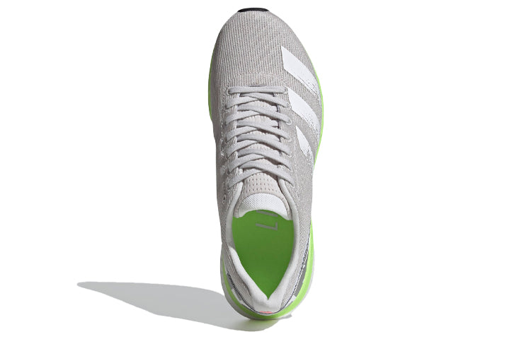 (WMNS) adidas Adizero Boston 8 'Grey White Green' EG1170