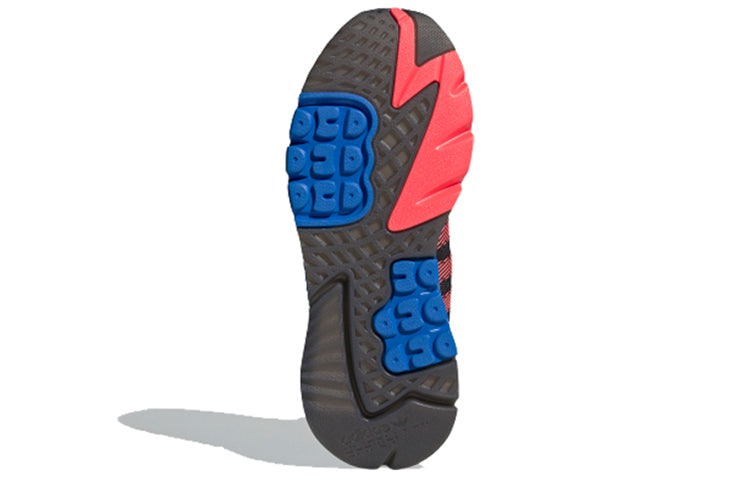 adidas Nite Jogger 'Black Flash Red Blue' FW4275