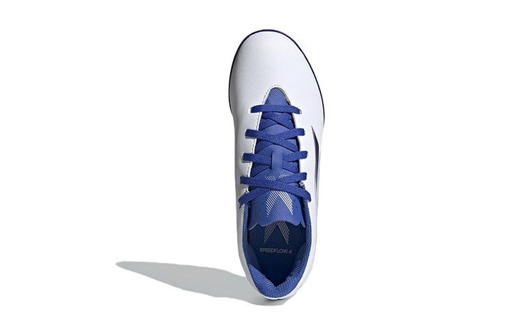 (GS) adidas X Speedflow.4 TF 'White Legacy Indigo' GW7533