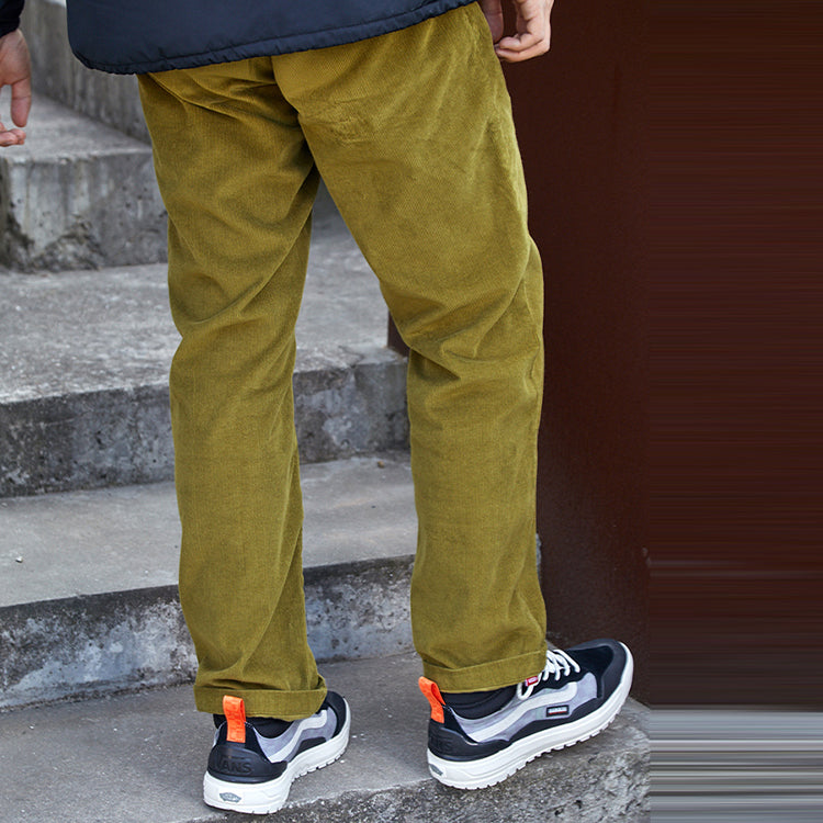Vans Authentic Chino Cord Relaxed Trousers 'Olive Green' VN0A5FK3YXH