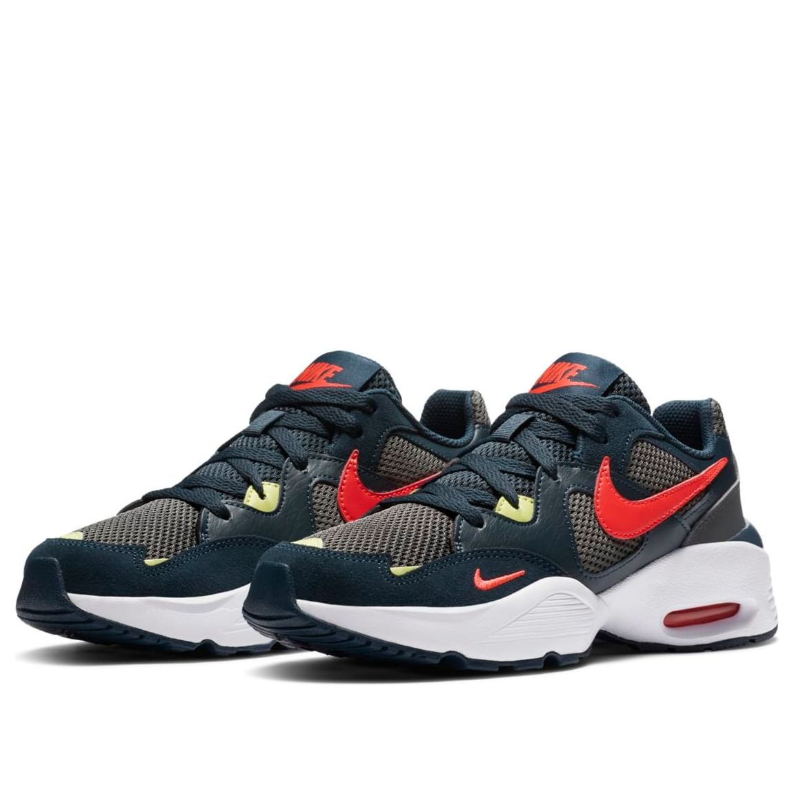 (GS) Nike Air Max Fusion 'Black White Red' CJ3824-400