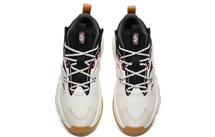 ANTA Peak 2.0 Leather 'White Black Green' 112148080-2