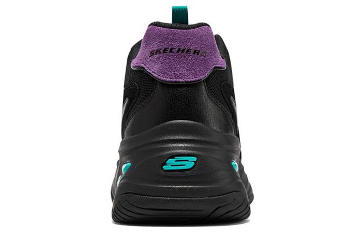 (WMNS) Skechers DLITES 4.0 'Black Purple Green' 896158-BKMT
