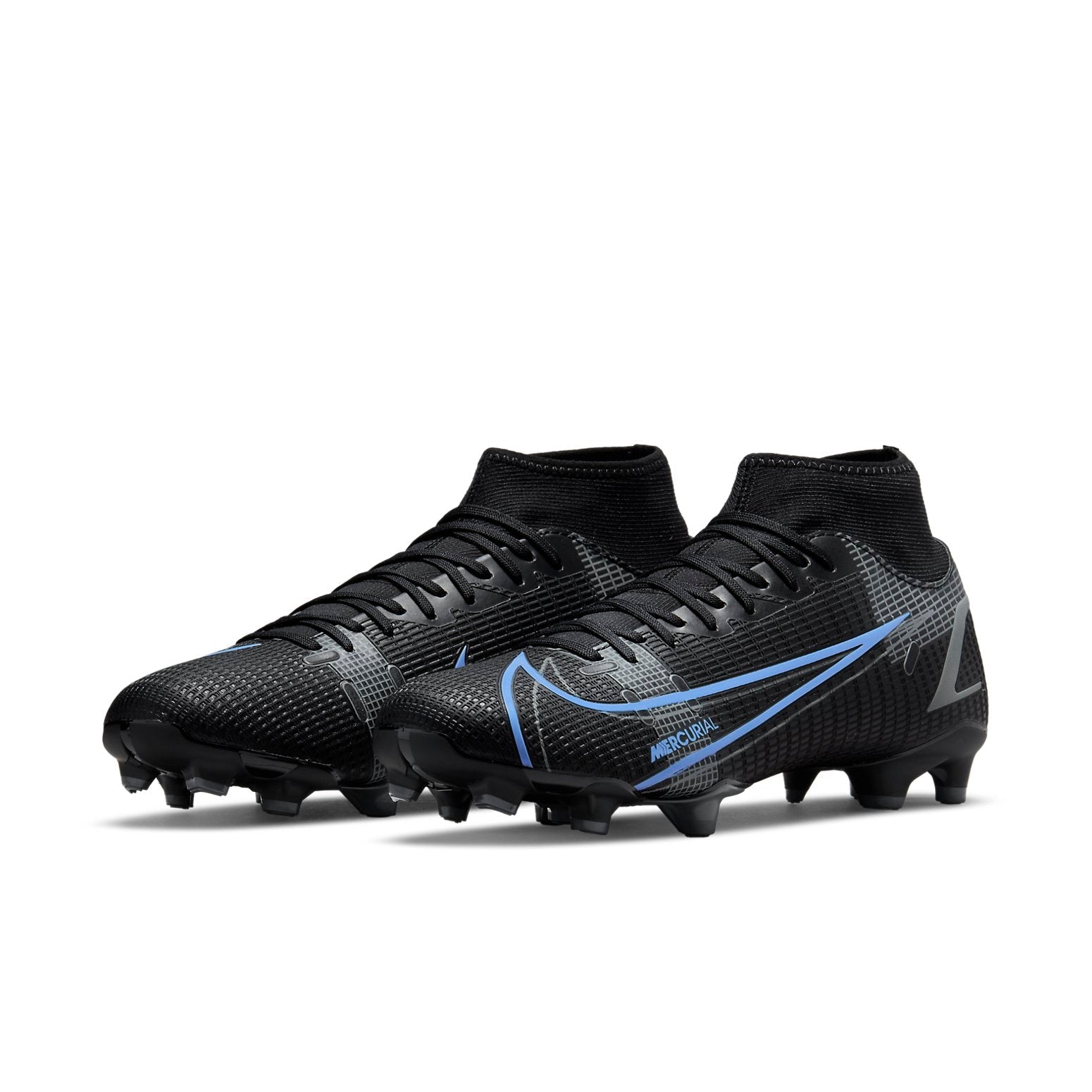 Nike Mercurial Superfly 8 Academy MG 'Black Blue' CV0843-004