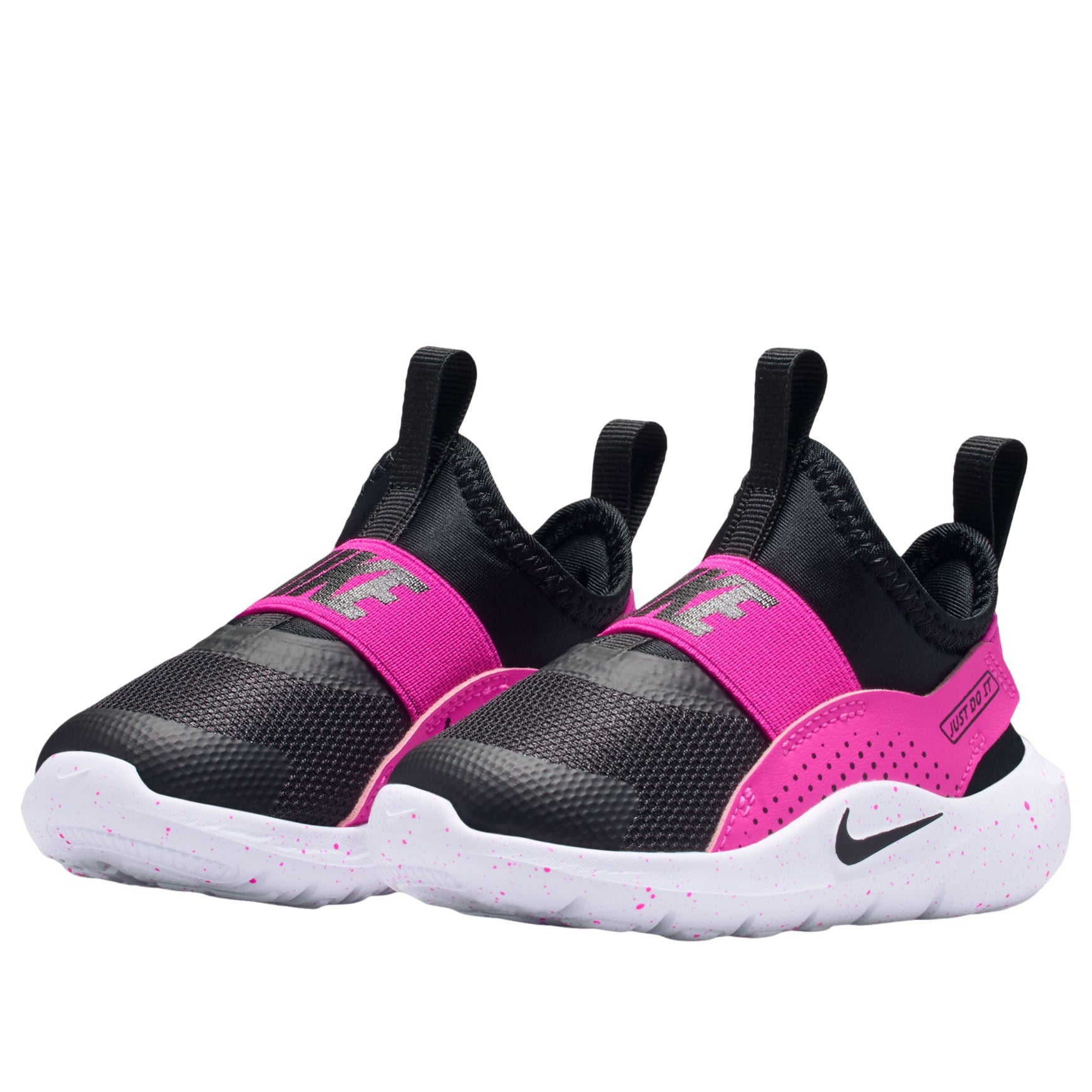 (TD)  Nike Flex Runner 4 'Black Laser Fuchsia' IF2895-604