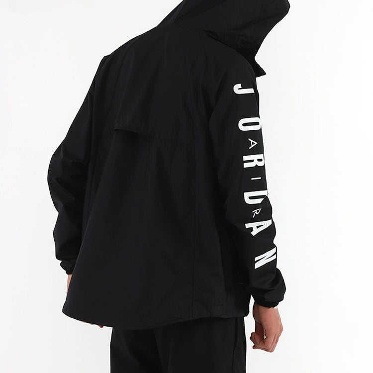 Air Jordan  Jacket JSW WINGS GFX Windbreaker 'Black' 939969-010