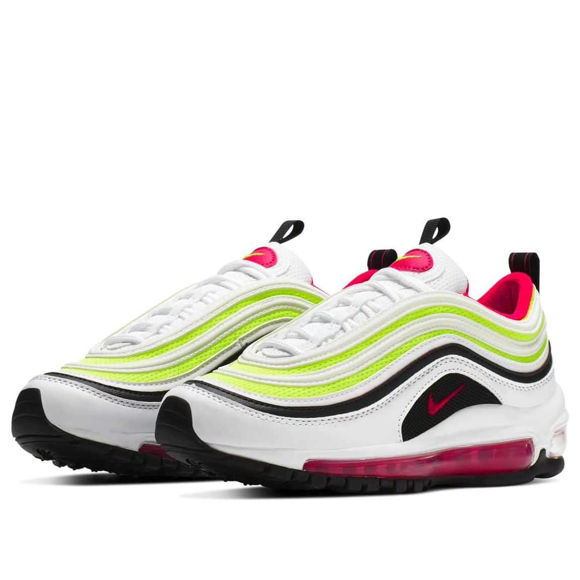 (GS) Nike Air Max 97 'White Rush Pink Volt' CJ9978-100