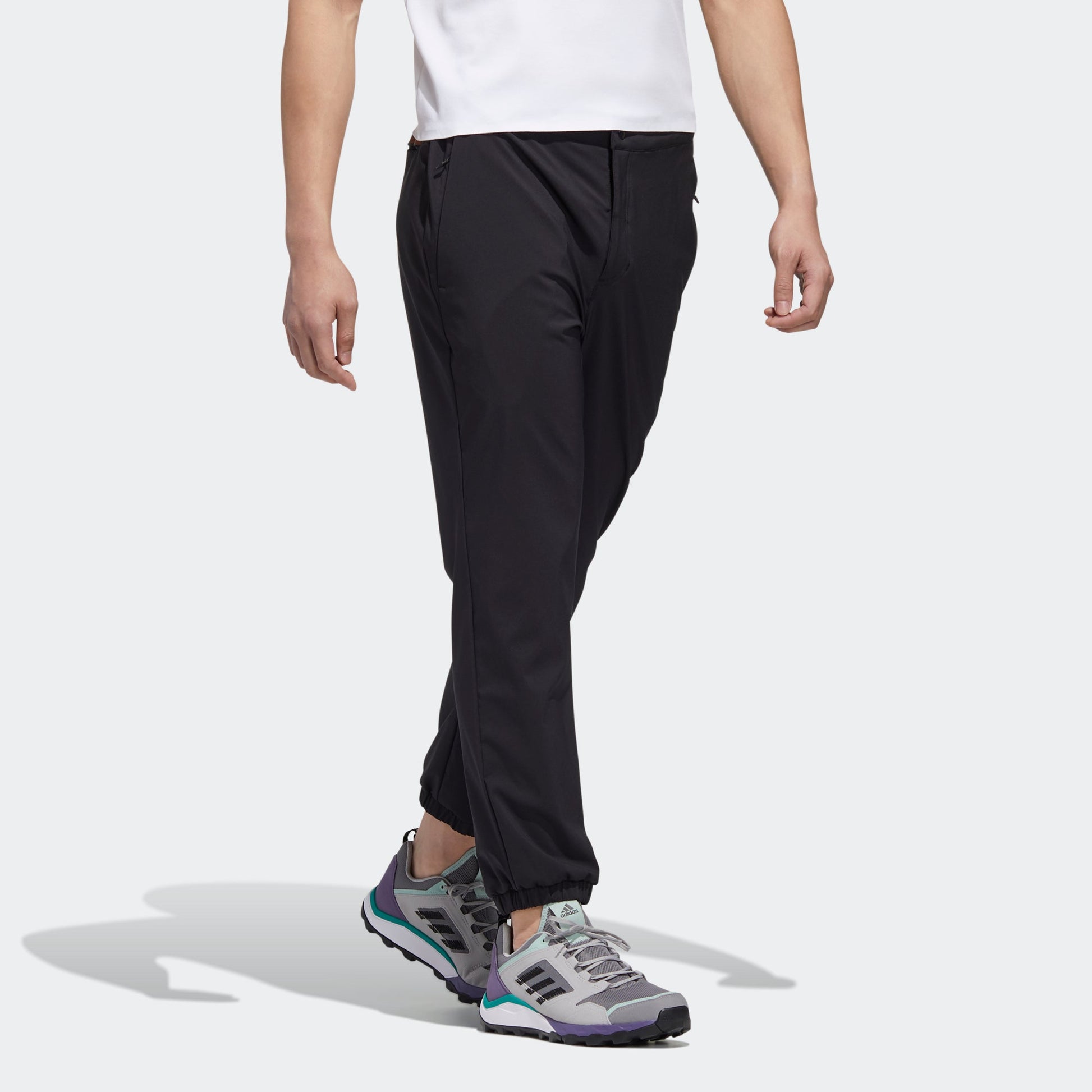 adidas Xplr Jog Pants Outdoor Sports jogging Long Pants Black GM0714