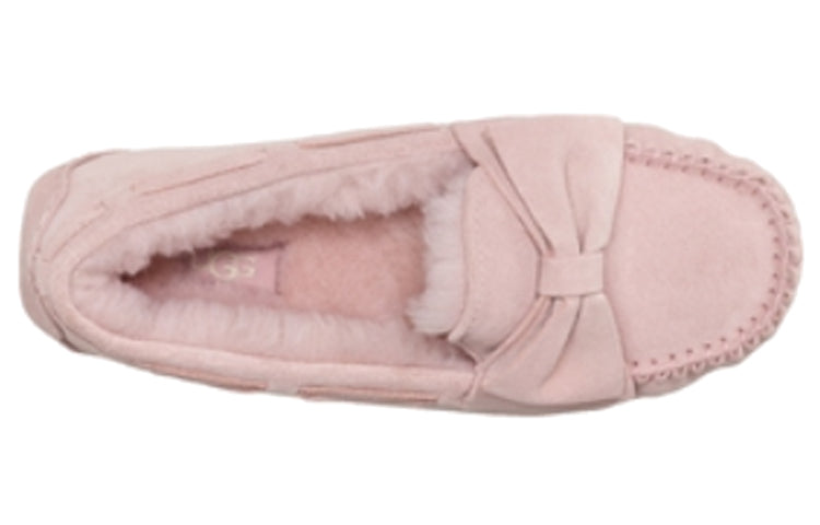 (WMNS) UGG Dakota Suede Bow Slipper 'Pink Crystal' 1106552-PCRY