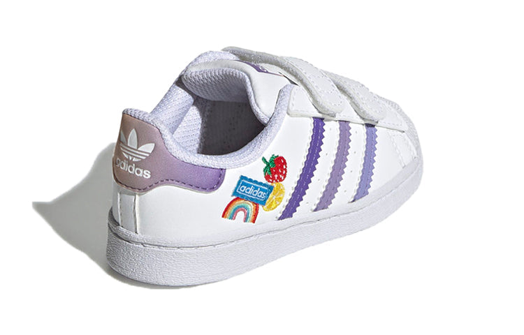 (TD) adidas originals Superstar 'White Light Purple' GY3318