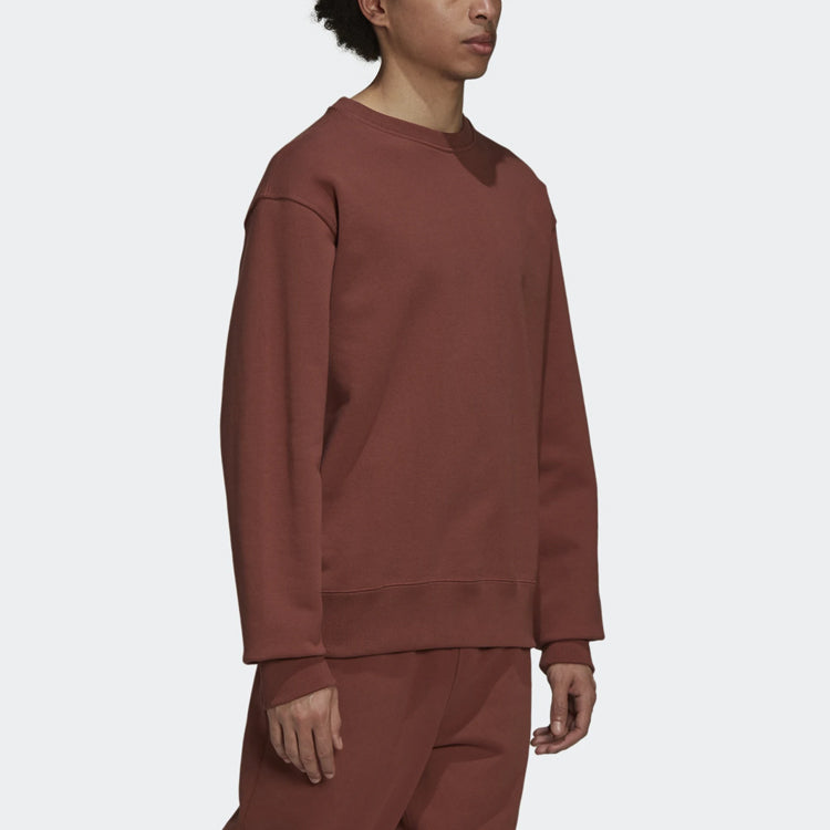 adidas x Pharrell Sports Basic Sweatshirt 'Deep Brown' H58312