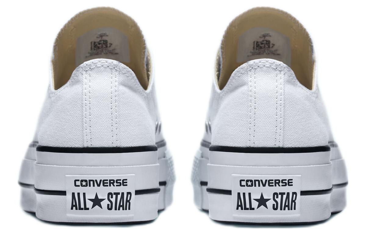 (WMNS) Converse Chuck Taylor All Star Lift Low 'White Black' 560251F