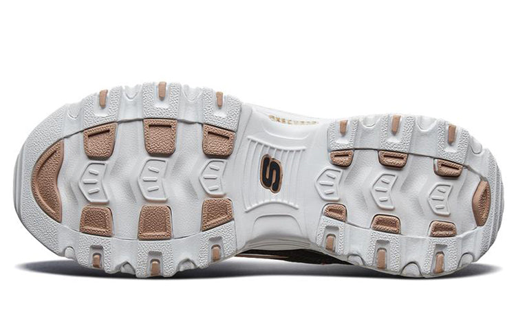 (WMNS) Skechers D'Lites 1.0 'Black Gold' 66666239-BWGD