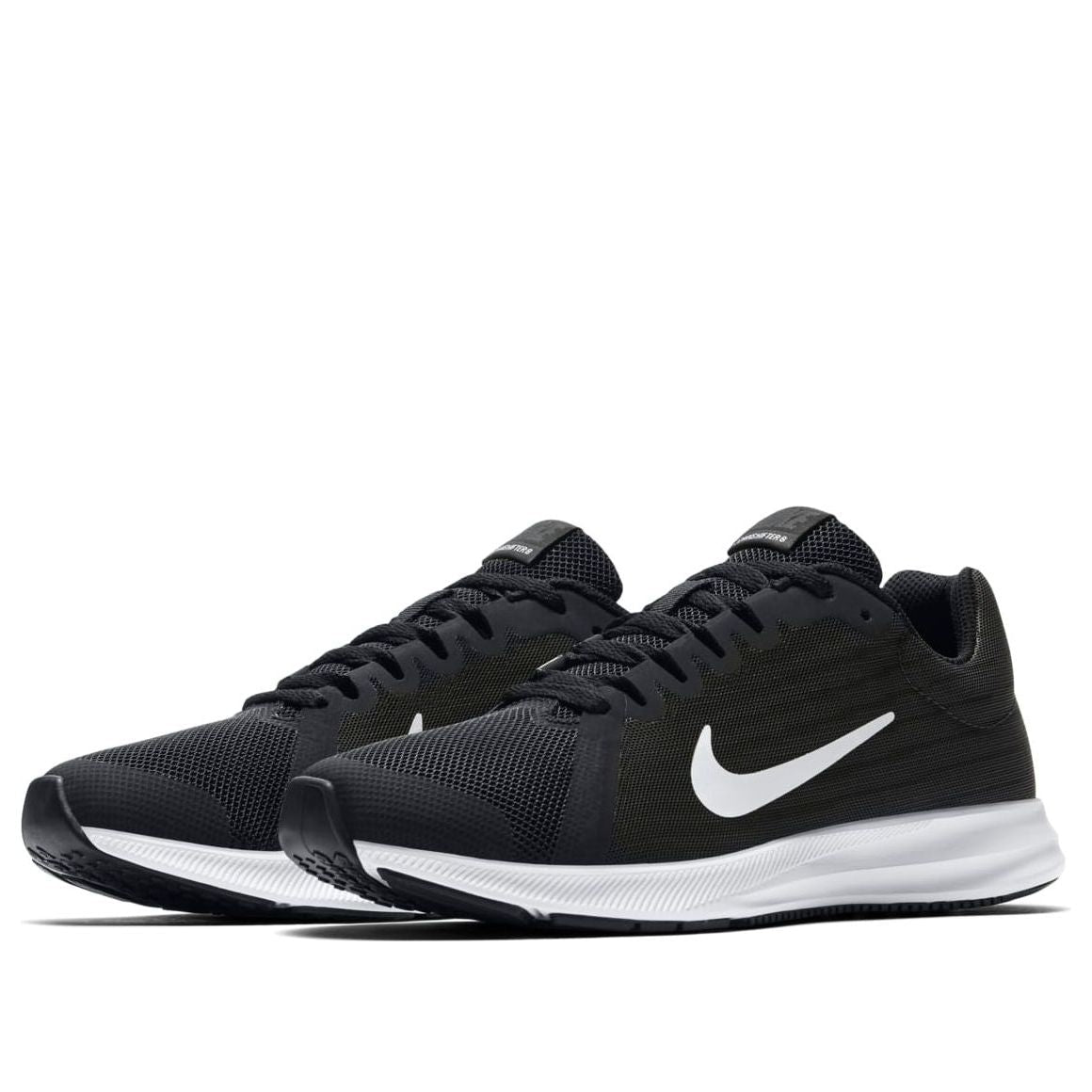 (GS) Nike Downshifter 8 Low-Top Black/White 922853-001