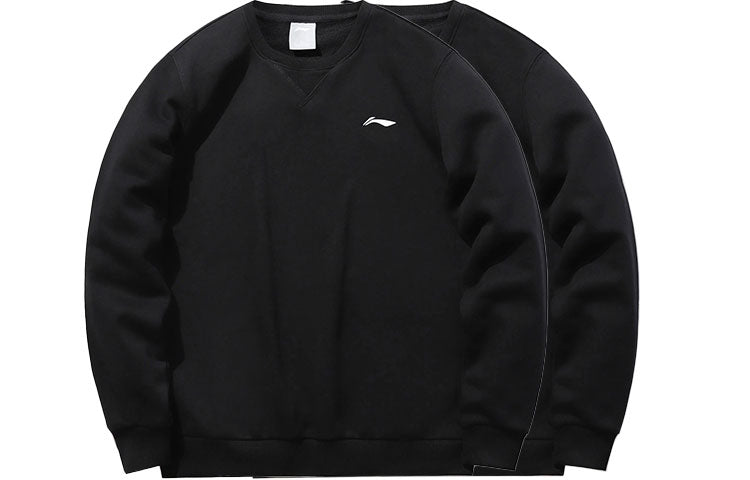 Li-Ning Essential Logo Sweatshirt 'Black' AWDPD19-12
