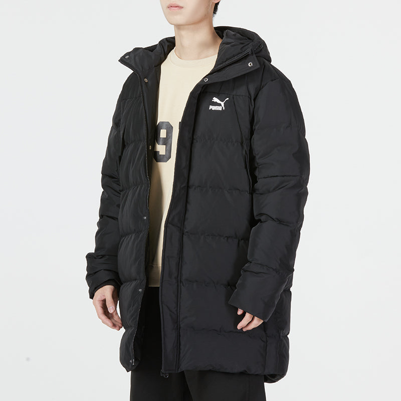 PUMA Protective Hooded Down Coat 'Black' 535582-01