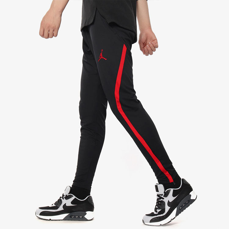 Men's Air Jordan 23 Alpha Dri-fit Training Slim Fit Sports Pants/Trousers/Joggers Black Red 889712-011