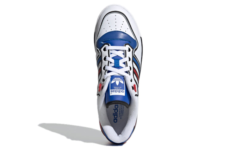 adidas Rivalry Low 'White Red Blue Black' FY3120