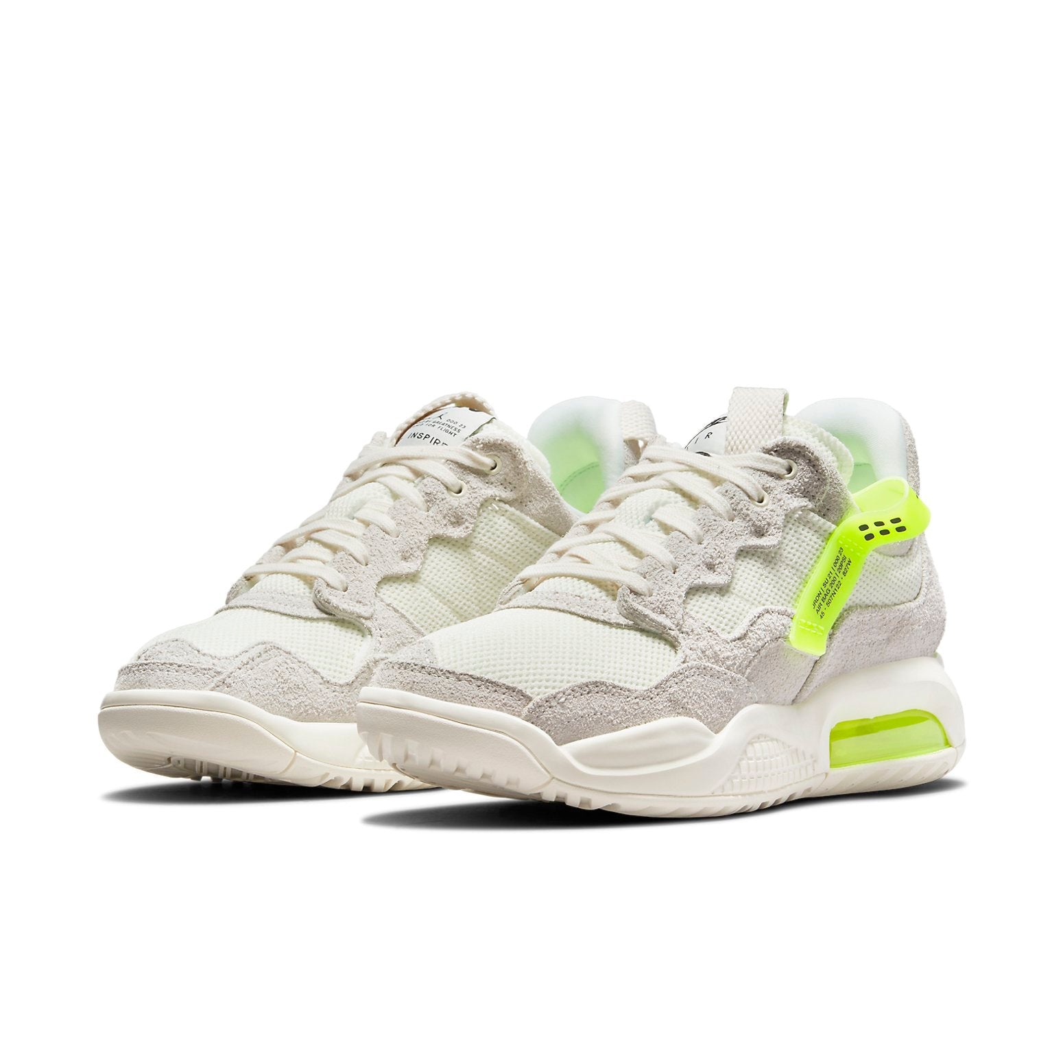 (WMNS) Air Jordan MA2 'Pale Ivory Volt' CW5992-107