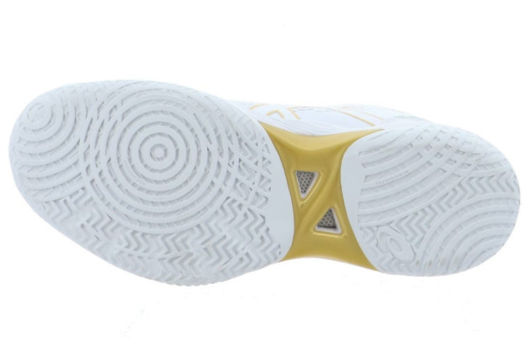ASICS Gelhoop V14 Cozy Wear-resistant White Yellow 2E Wide 'White Yellow' 1063A059-103